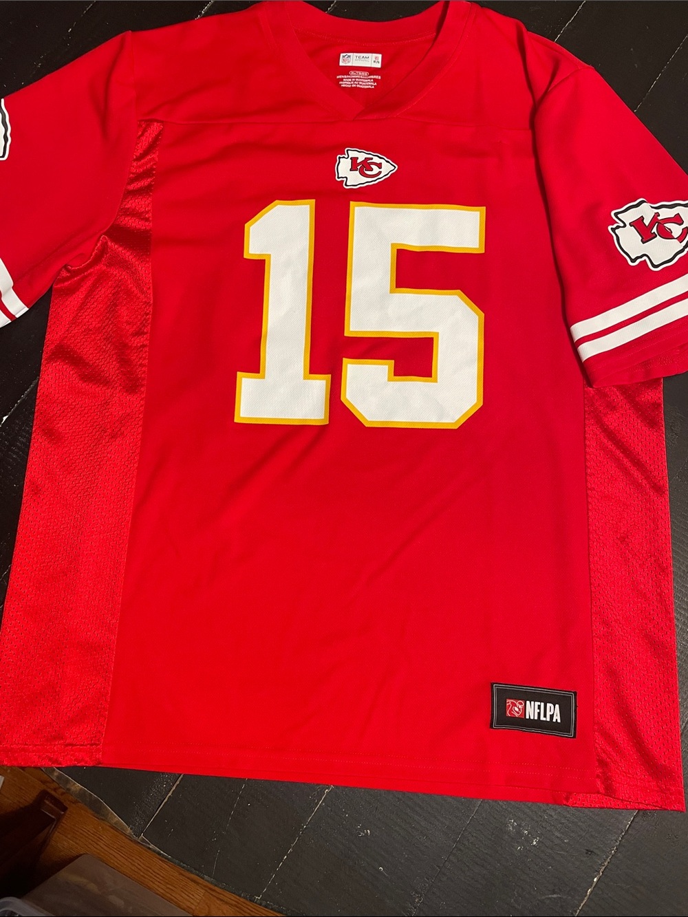 Kansas City Chiefs NFL Mahomes #15 Football Jersey